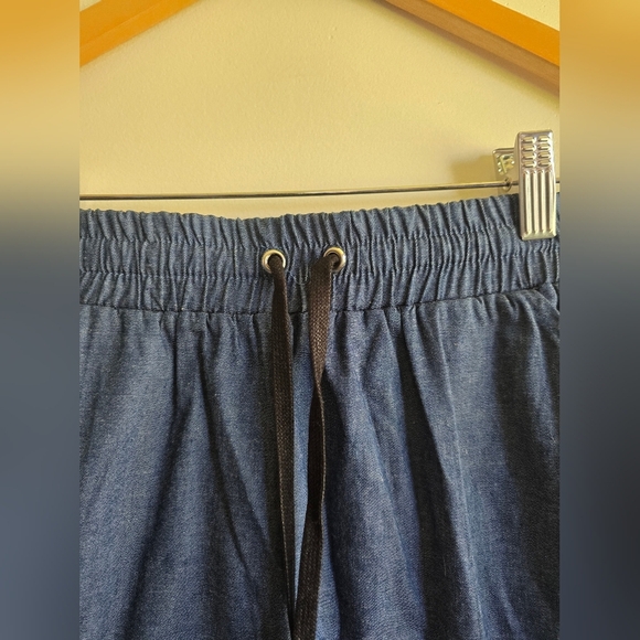 NWOT, Never A Wallflower, Light Blue Denim Track Skirt, Size Small - Picture 8 of 8